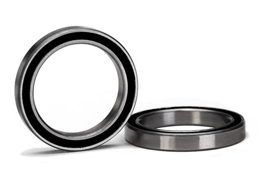 Ball bearing black rubber sealed (20x27x4mm) (2)