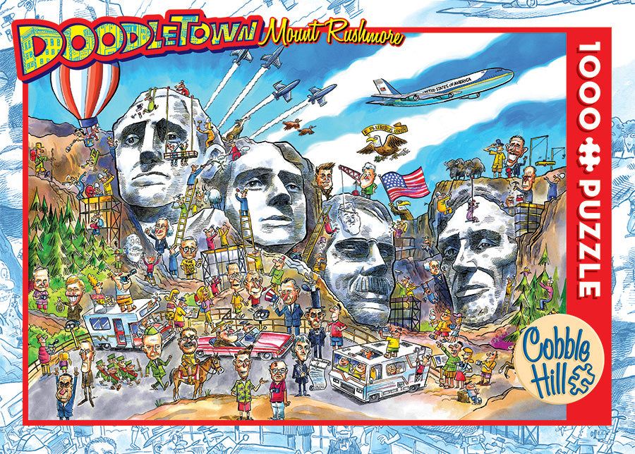 DoodleTown: Mount Rushmore