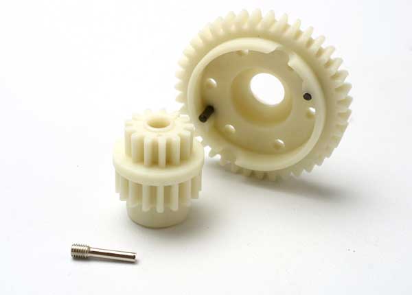 Gear set 2-speed standard ratio (2nd speed gear 39T 13T-17T input gears hardware)
