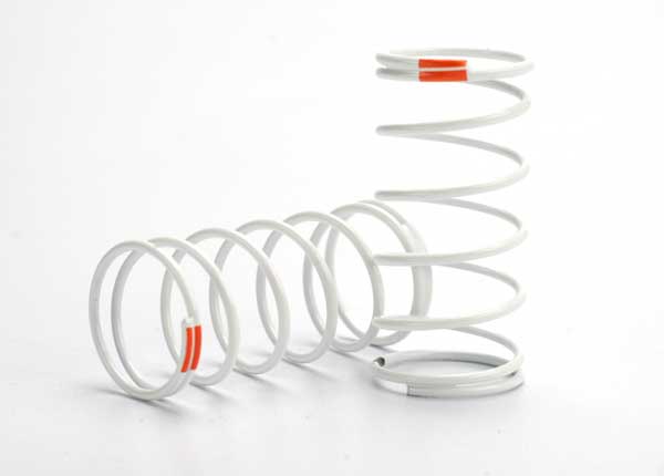 Spring shock (white) (GTR) (front) (0.9 rate orange) (1 pair)