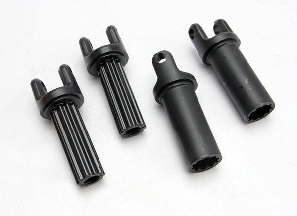 Half shafts center front (Revo 3.3) (internal splined (1)/ external splined (1)/ center rear (internal splined (1)/ external splined (1)) (plastic parts only)