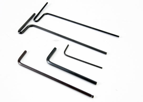 Hex wrenches; 1.5mm 2mm 2.5mm 3mm 2.5mm ball