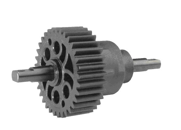 Differential kit center (complete for E-Revo & E-Maxx (model 3905)) (assembled with 500K oil) (use only with single speed transmission)