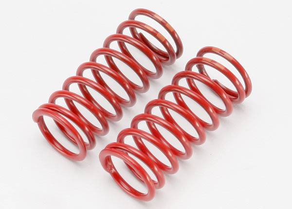 Spring shock (red) (long) (GTR) (5.4 rate double orange stripe) (1 pair)