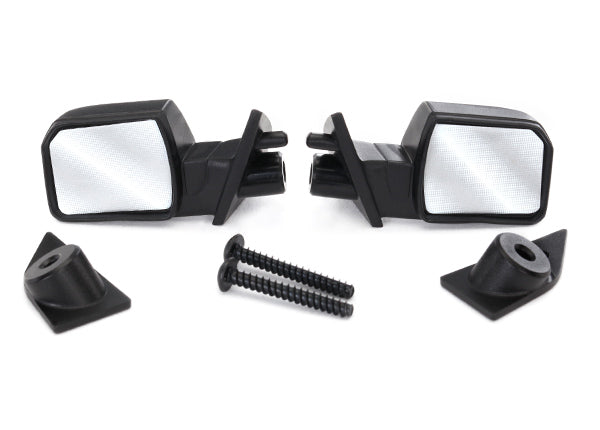 Mirrors side (left & right)/ mounts (left & right)/ 2.6x8mm BCS (2)