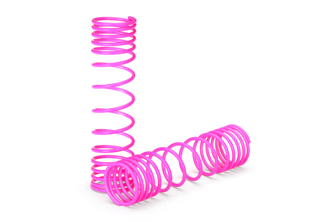 Springs rear (pink) (progressive rate) (2)
