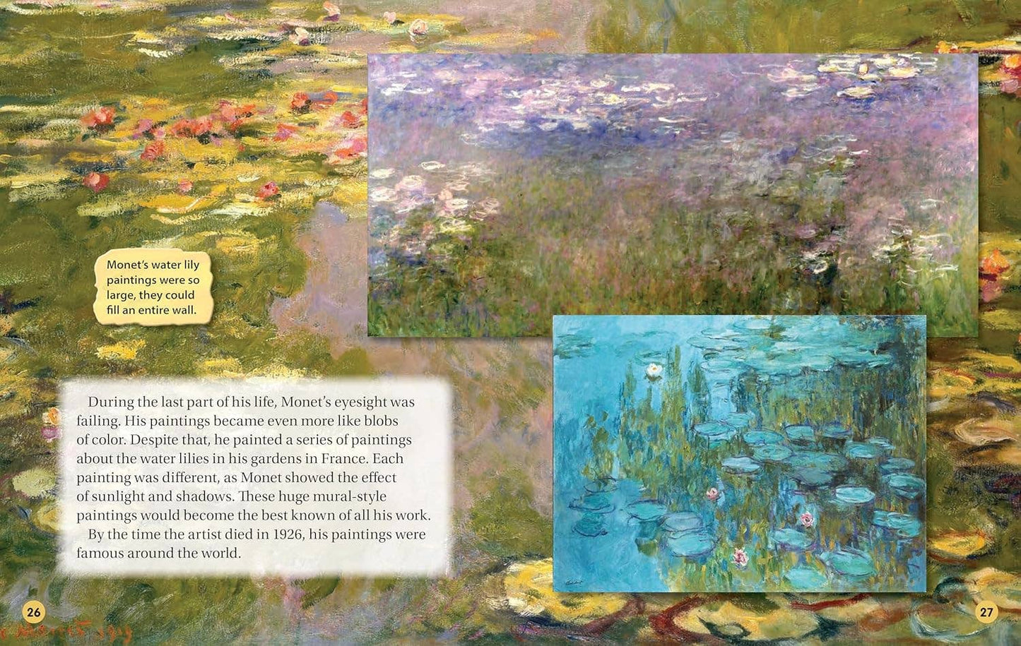 Fox Chapel Publishing - Brush with Greatness: Claude Monet (SC)