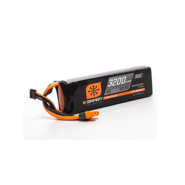 14.8V 3200mAh 4S 30C Smart LiPo Battery IC3