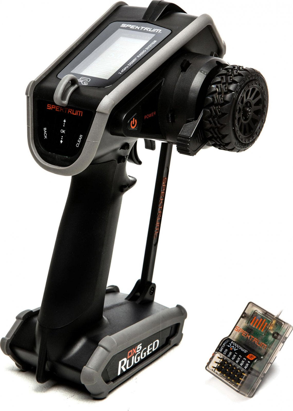 DX5 Rugged 5-Channel DSMR Transmitter with SR6200A
