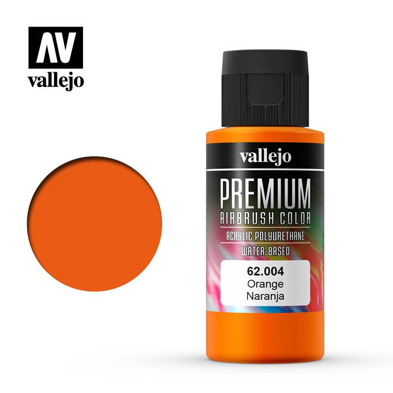 62.004 Orange - Premium Color - Airbrush- 60ml 1pc
