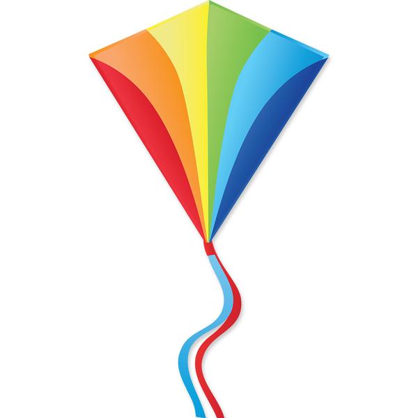 Bold Innovations Diamond Traditional Rainbow Kite
