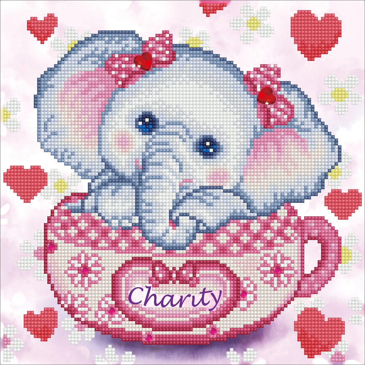 Diamond Dotz Diamond Embroidery Facet Art Kit 12"X12"-Charity