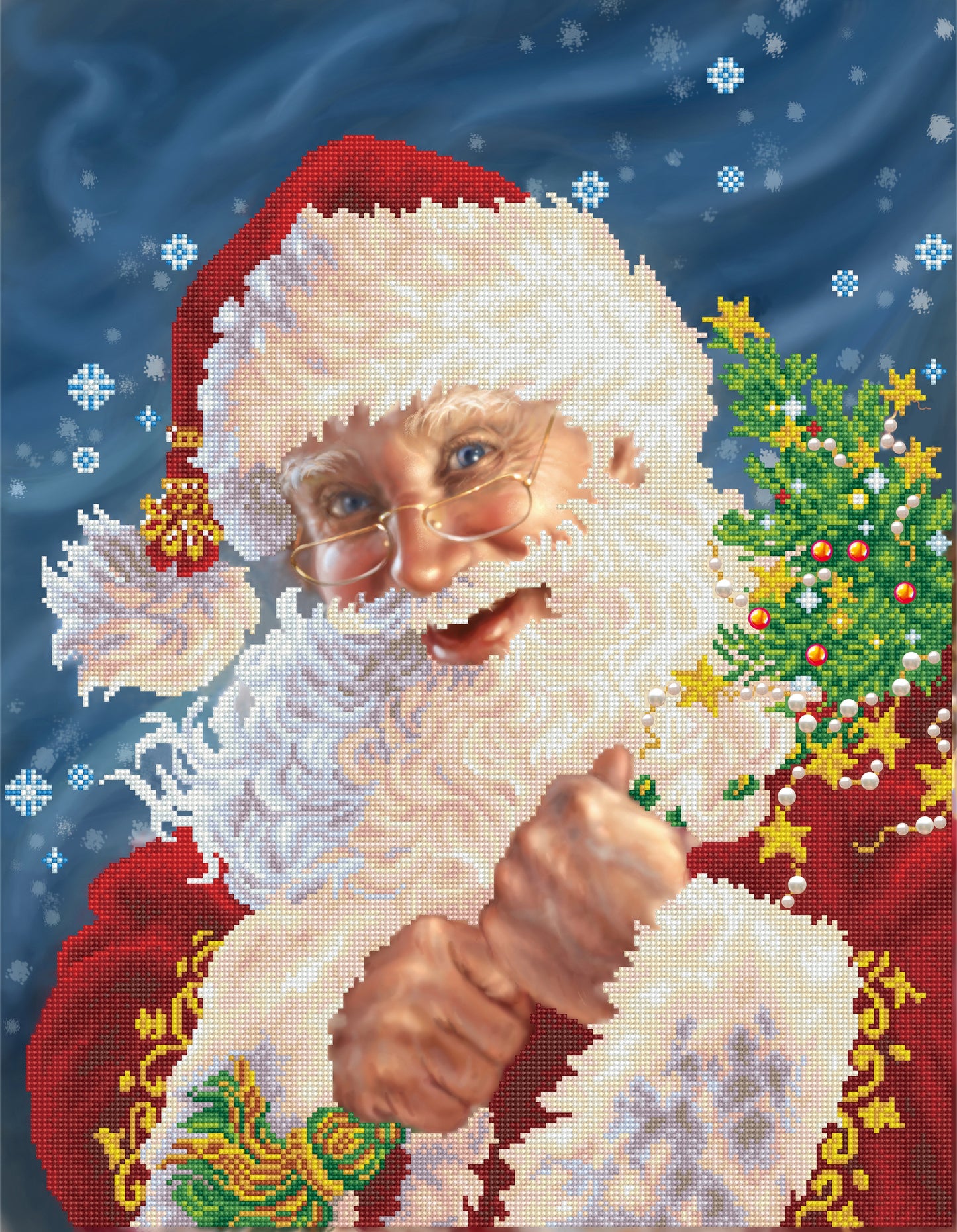 Diamond Dotz Diamond Embroidery Facet Art Kit 20"X26"-Christmas Night
