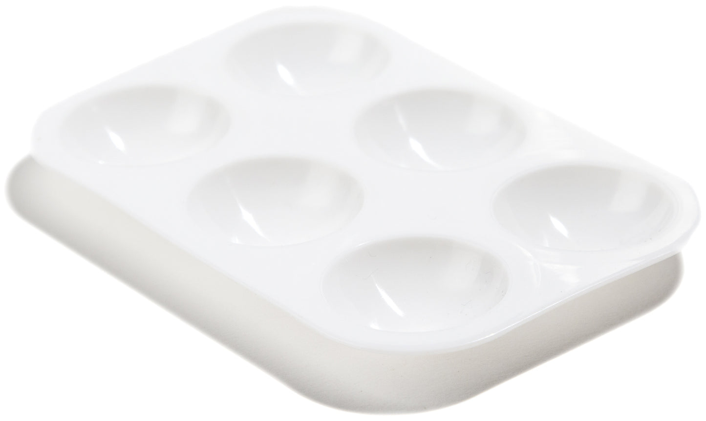 CousinDIY DIY Plastic Palette 3.5"X6"-6 Cavity
