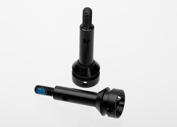 Stub axle rear 6mm (steel-splined constant-velocity driveshaft) (2)