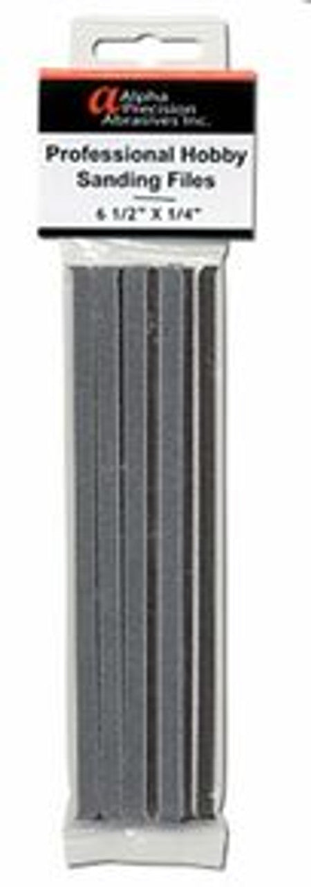1/4" Professional SandingFiles - Coarse (100/180 griy)