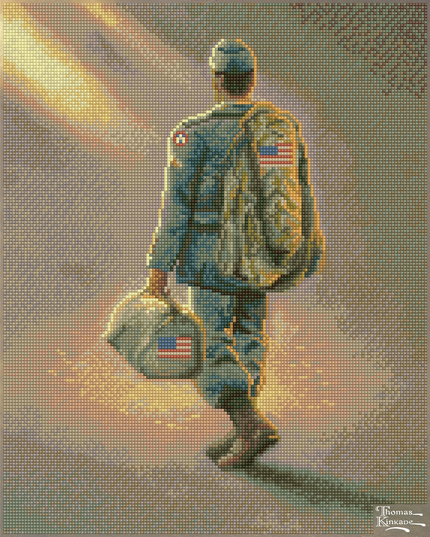 Diamond Dotz Diamond Art Kit 21.7"X30.7"-Thomas Kinkade Heading Home