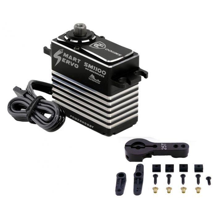 Powerhobby SM1100 78KG Super MEGA Torque Steel Gears WP Smart Programmable Servo