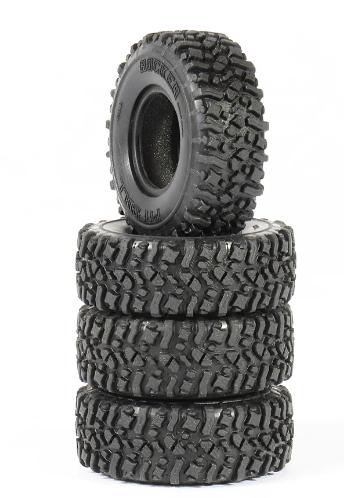 1" Rocker Scale Tires & Foam Inserts (2pcs)