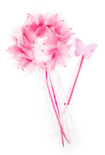 Pink Fairy Halo & Wand - 3+ yrs.