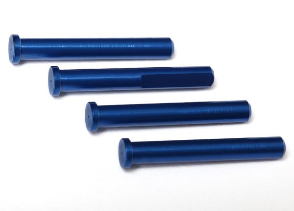 Discontinued - Main shaft 7075-T6 aluminum blue-anodized (4)/ 1.6x5mm BCS (4)