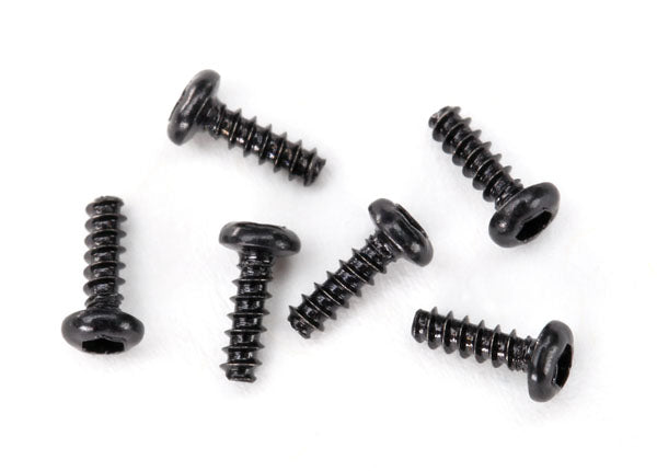 Screws 1.6x5mm button-head self-tapping (hex drive) (6)