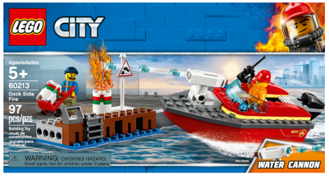 60213 LEGO City Dock Side Fire