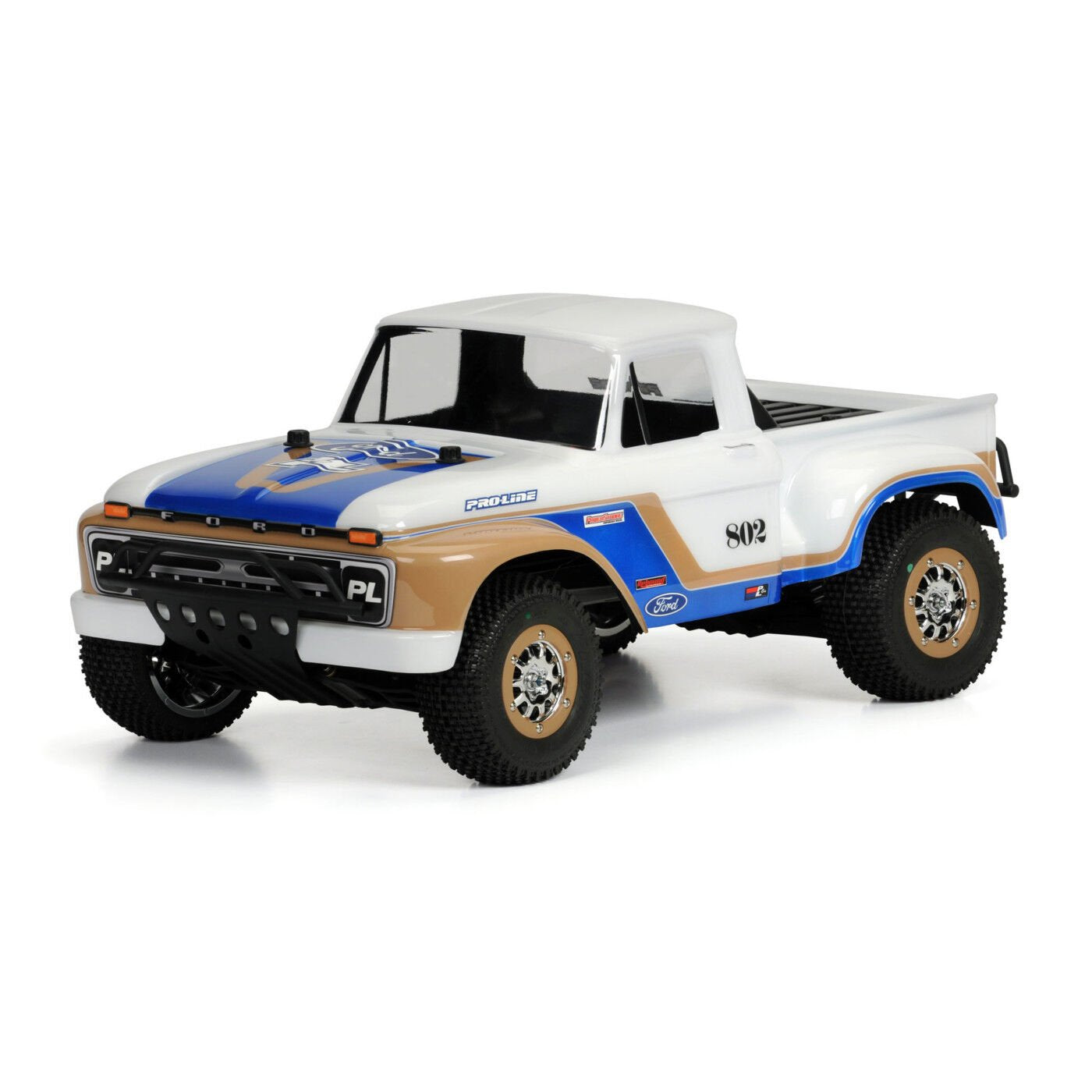 Clear Body 1966 Ford F-100: 1/10 Slash