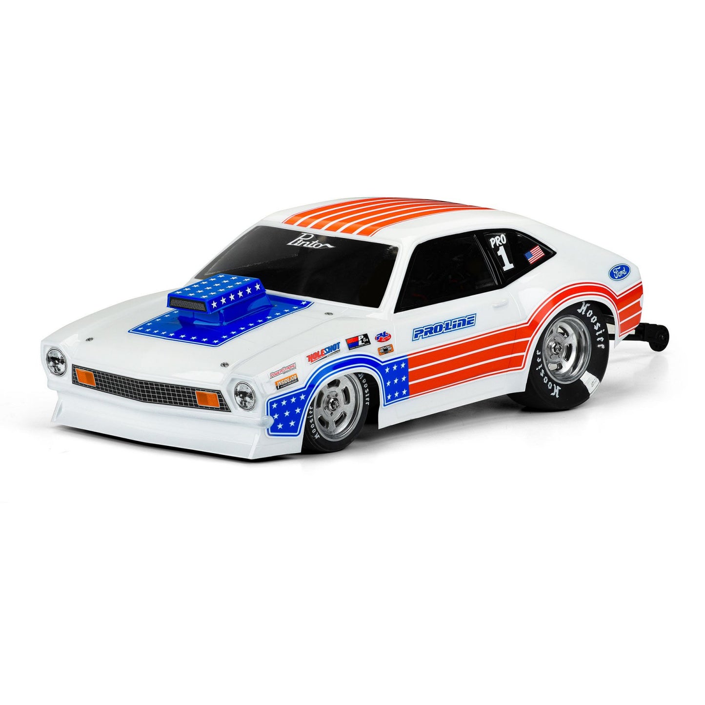 1/10 1970 Pontiac GTO Judge Clear Body: Drag Car