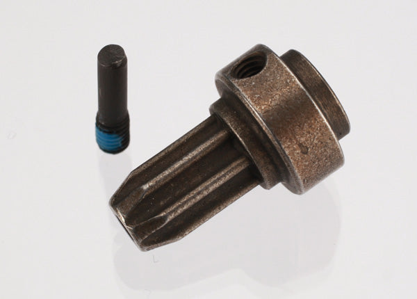 Drive hub front hardened steel (1)/ screw pin (1)