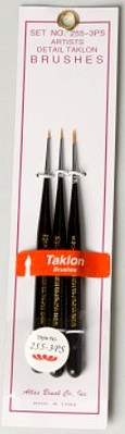 255-3PS Golden Taklon Ultra Detail 3pc Set