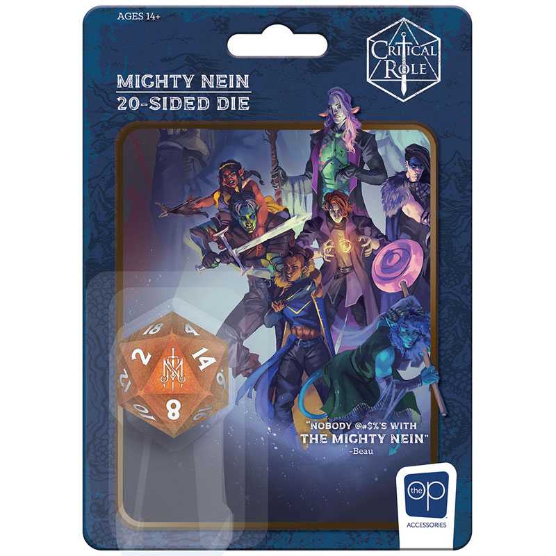 20 - Sided Dice: Mighty Nein