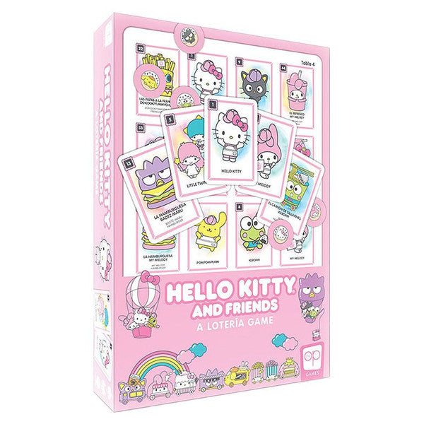 HELLO KITTY AND FRIENDS LOTERIA (English/Spanish Rules)