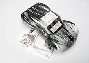 Discontinued - Body 1/16 Slash ProGraphix (replacement for painted body. Graphics are painted - requires paint and final color application)/ decal sheet