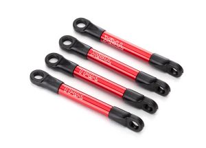 Push rods aluminum (red-anodized) (4) (assembled with rod ends)