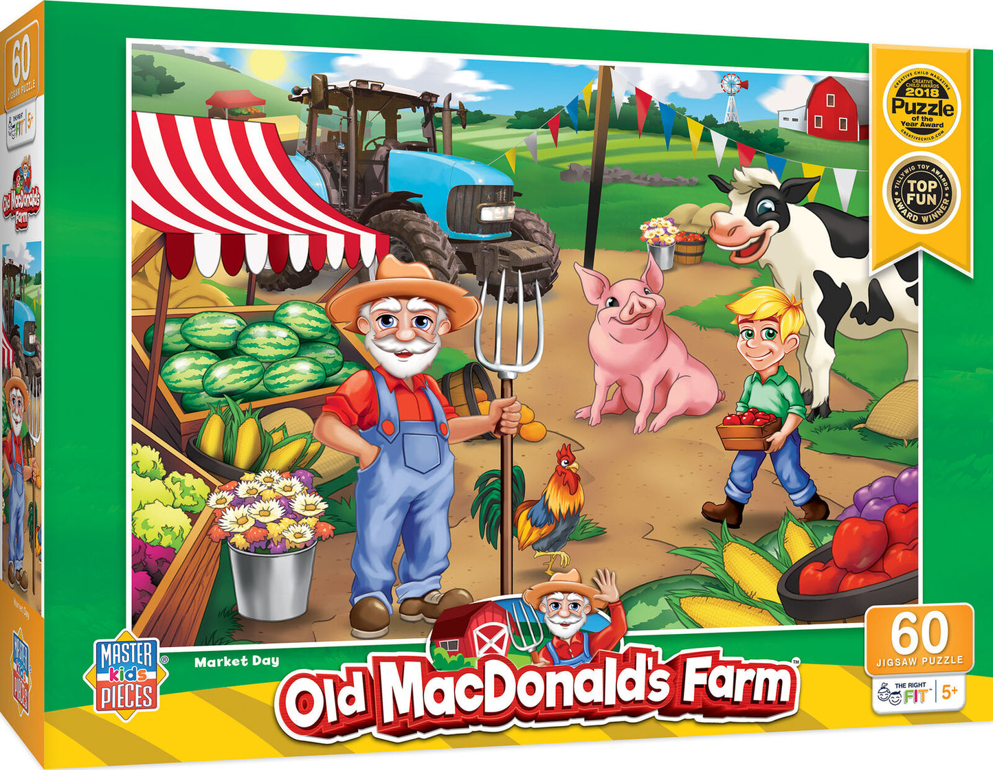 Old MacDonald's Farm - Market Day 60pc Puzzle