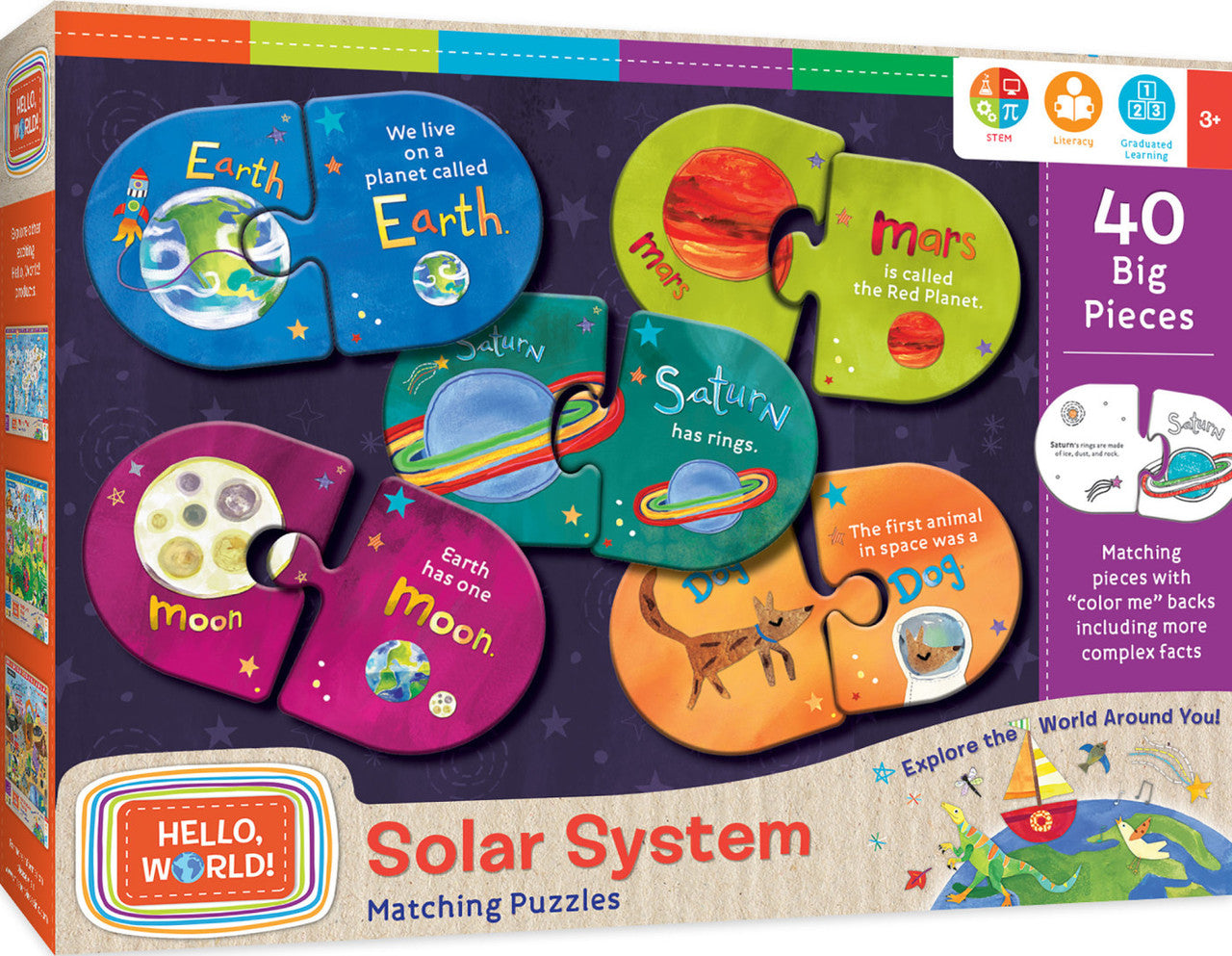 Hello, World! - Solar System Matching Puzzle