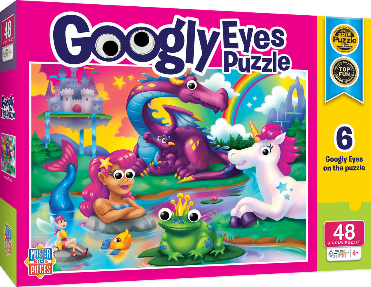 Googly Eyes - Fantasy Friends 48pc Puzzle