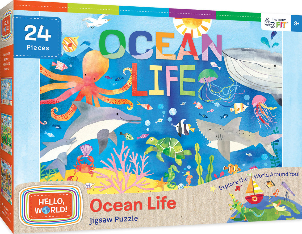 Hello, World! - Ocean Life 60pc Puzzle