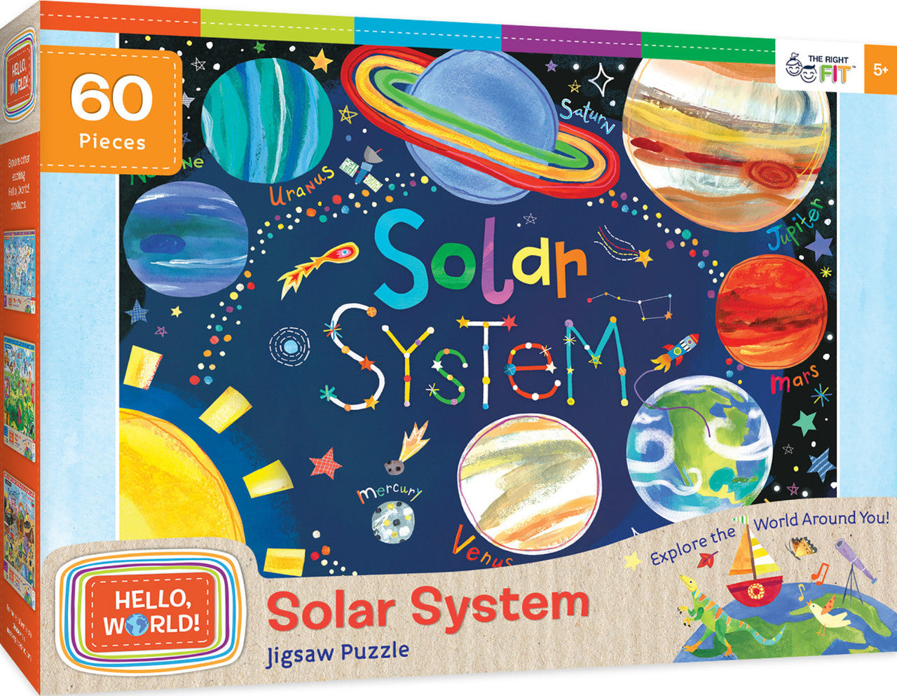 Hello, World! - Solar System 60pc Puzzle