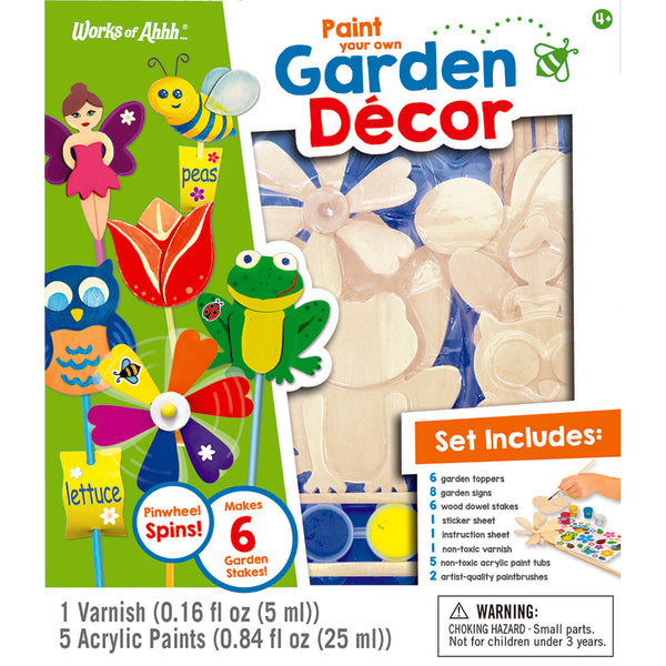 GARDEN DECOR WOOD PAINT KIT