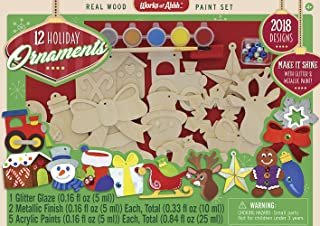 12 HOLIDAY ORNAMENTS