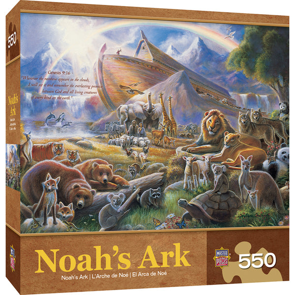 INSPIRATIONAL NOAH'S ARK 550 PIECE JIGSAW PUZZLE