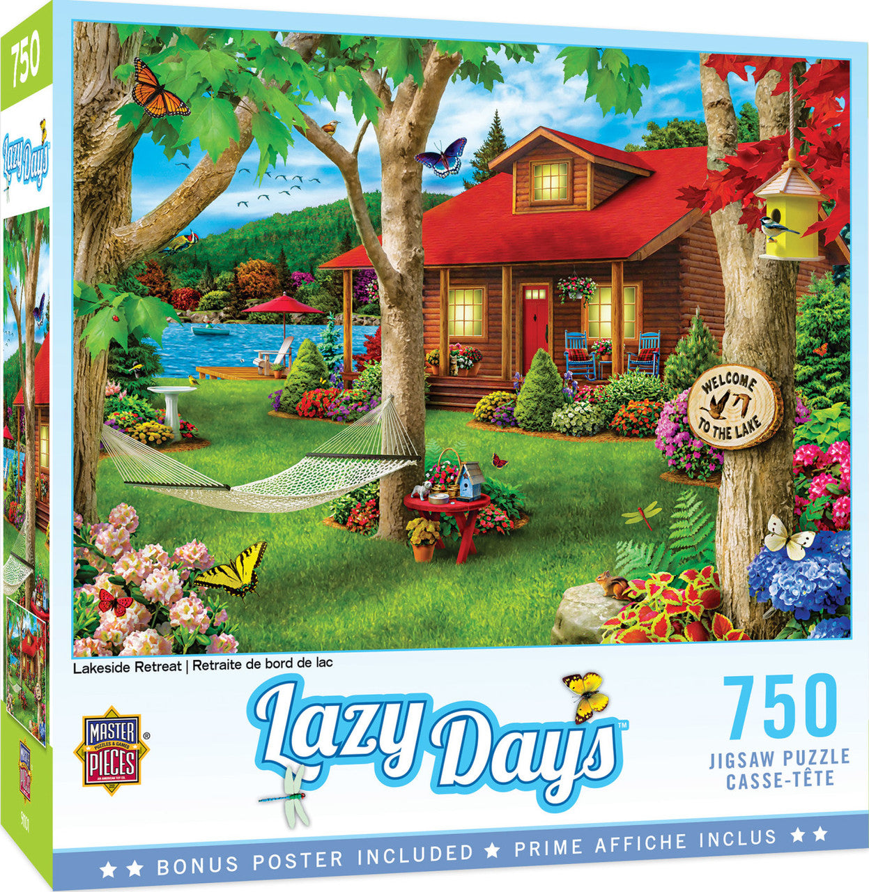 Lazy Days - Lakeside Retreat 750pc Puzzle