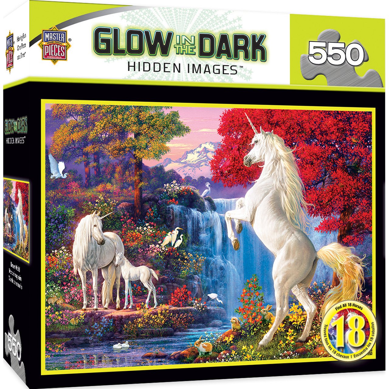 Hidden Images Glow In The Dark - Dream World 500pc Puzzle