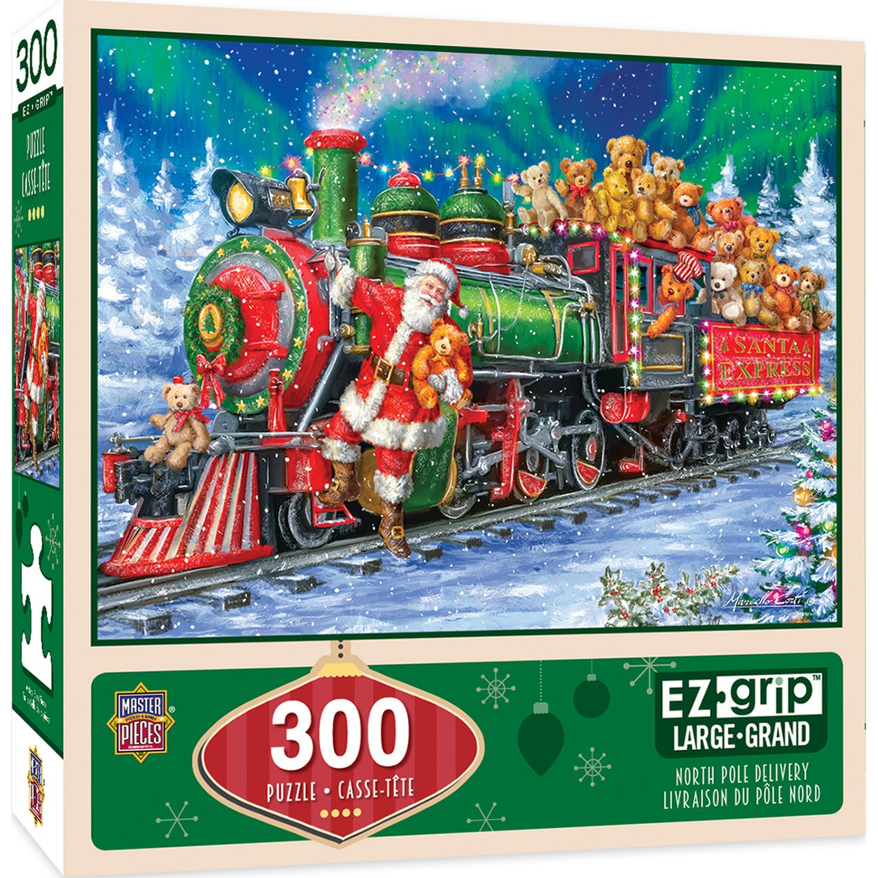 HOLIDAY NORTH POLE DELIVERY 300 PIECE EZ GRIP PUZZLE