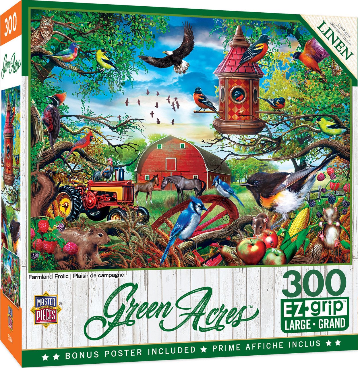 Green Acres - Farmland Frolic 300pc EzGrip Puzzle