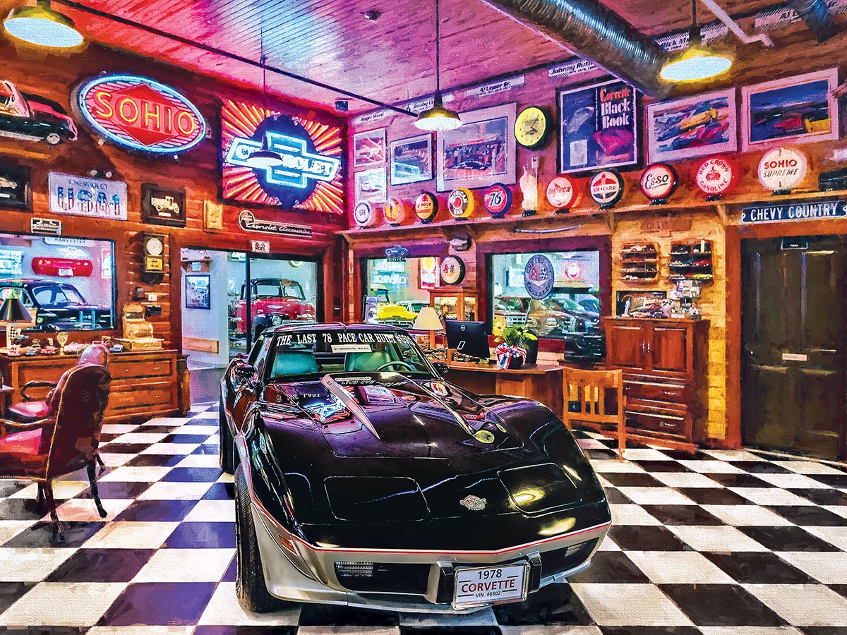 Wheels - Black Beauty 750pc Puzzle