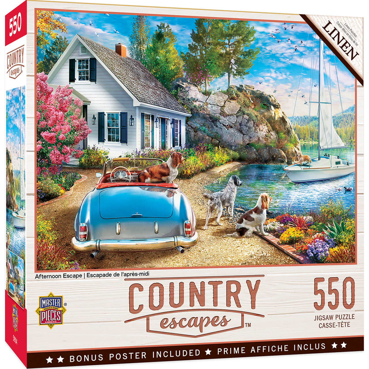 Country Escapes - Afternoon Escape 550pc Puzzle