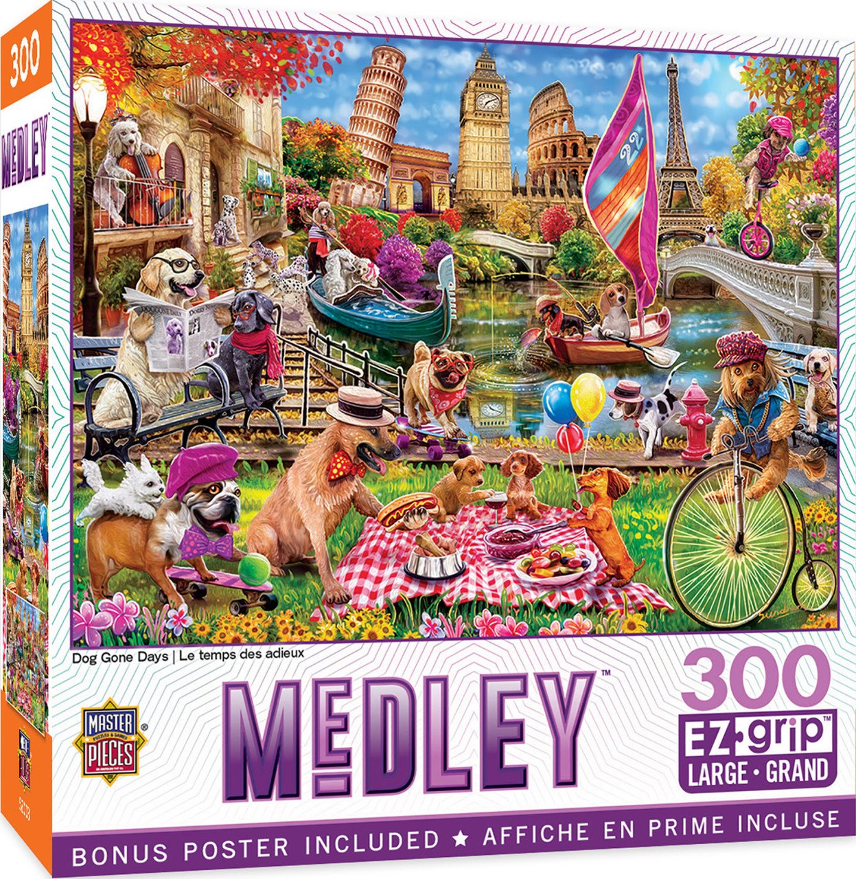 Medley - Dog Gone Days 300pc EzGrip Puzzle